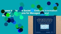Access books How Societies Embrace Information Technology: Lessons for Management and the Rest of