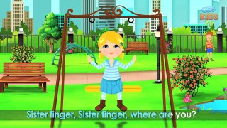 The Finger Family Song | Nursery Rhymes | CDS Kids Tv