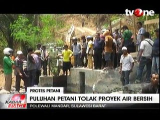 Petani Polewali Mandar Tolak Proyek Air Bersih