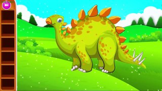 Dinosaurs Shape Matching Puzzle | Dinosaur Puzzle Game for Kids