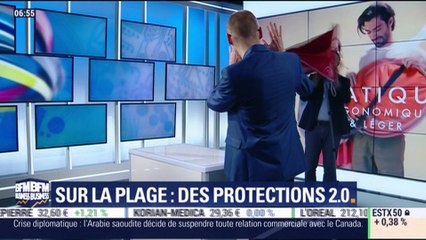 Anthony Morel et Frédéric Simottel: Des protections 2.0 sur la plage - 06/08