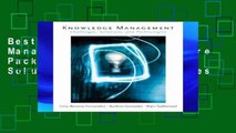 Best E-book Knowledge Management and KM Software Package: Challenges, Solutions and Technologies