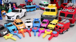 Tayo the Little Bus English Learn Numbers Colors Cars Toy Surprise Eggs