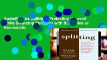 AudioEbooks Splitting: Protecting Yourself While Divorcing Someone with Borderline or Narcissistic
