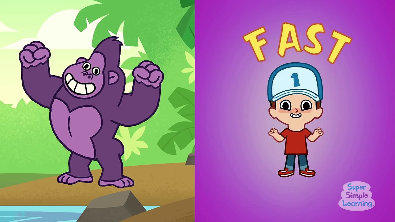 Wag Your Tail | Animal Action Verb Song | Super Simple Songs