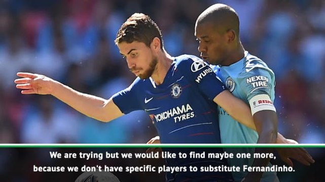 Guardiola looking for Fernandinho back up at Man City