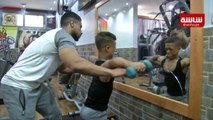 | مصري من قصار القامة يحطم القوالب ويلعب رياضة كمال الأجسام
