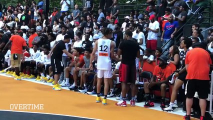 Kyrie Irving & Tekashi Watch Cole Anthony SHOW OUT At Rucker Park! Isaiah Washington Back In Harlem!