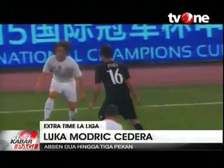 Kembali ke Madrid, Luca Modric Cedera Paha