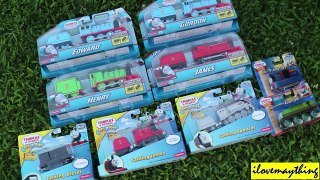 The ALL New Trackmaster Gordon, James, Henry and Edward! + New Take N Play