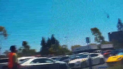 New video showing Plane Crash in Santa Ana.  Two angles of the final moments.