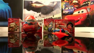 Cars 10 PIXAR Disney Kinder Surprise Eggs Lightning McQueen (eng Subtitles)