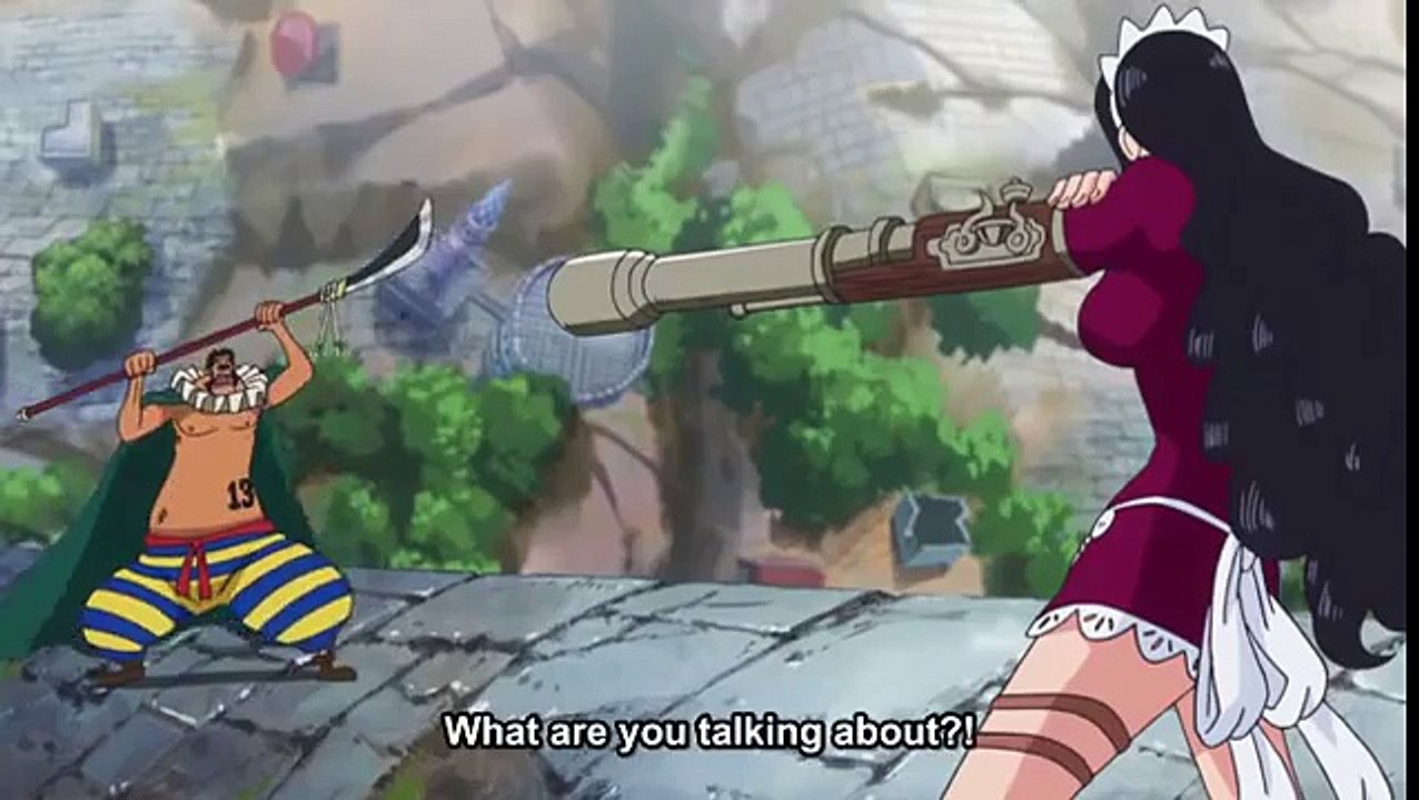 One Piece - Baby 5 Confuses Sai [Funny Moment]