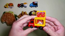 Learn food names for kids with tomica new food truck toy |トミカ