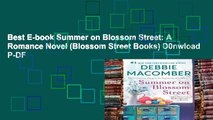Best E-book Summer on Blossom Street: A Romance Novel (Blossom Street Books) D0nwload P-DF