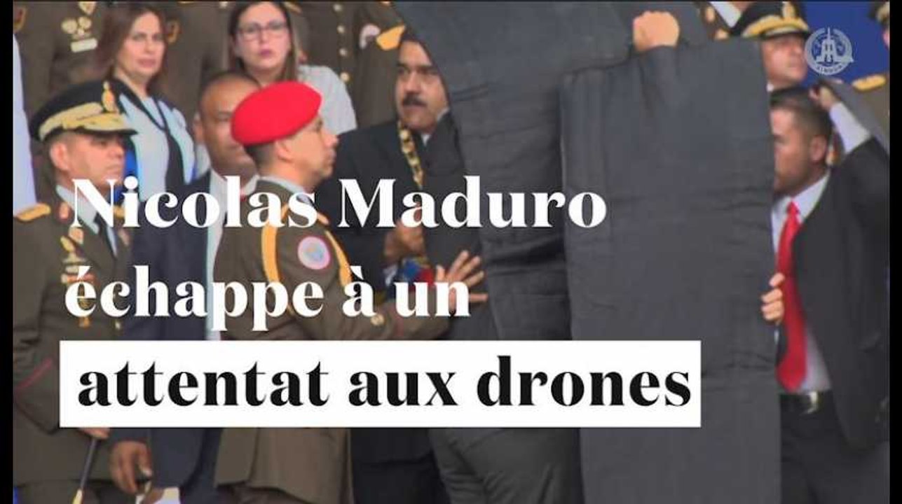 Venezuela : le président Maduro échappe à un "attentat aux drones"