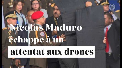 Venezuela : le président Maduro échappe à un "attentat aux drones"