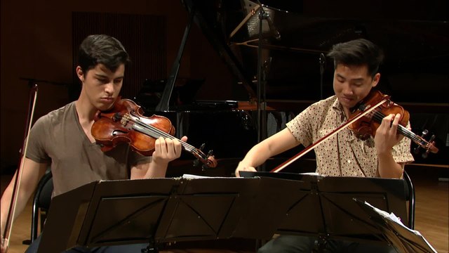 Webern : Langsamer Satz (Quatuor Arod)