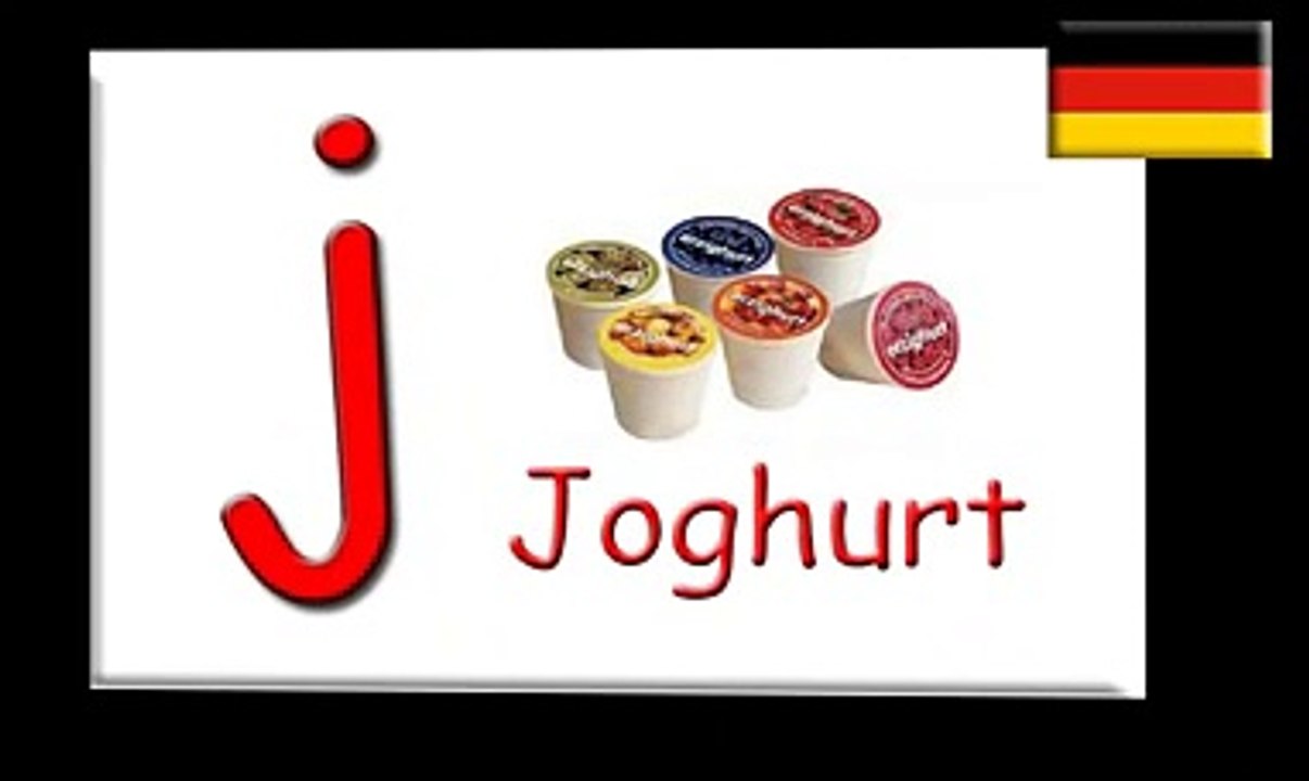 Learn ABC German alphabet Song (Deutsches Alphabet)