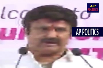 Balakrishna Special Thanks To CM KCR _ KTR _ Basavatarakam Cancer Hospital-AP Politics