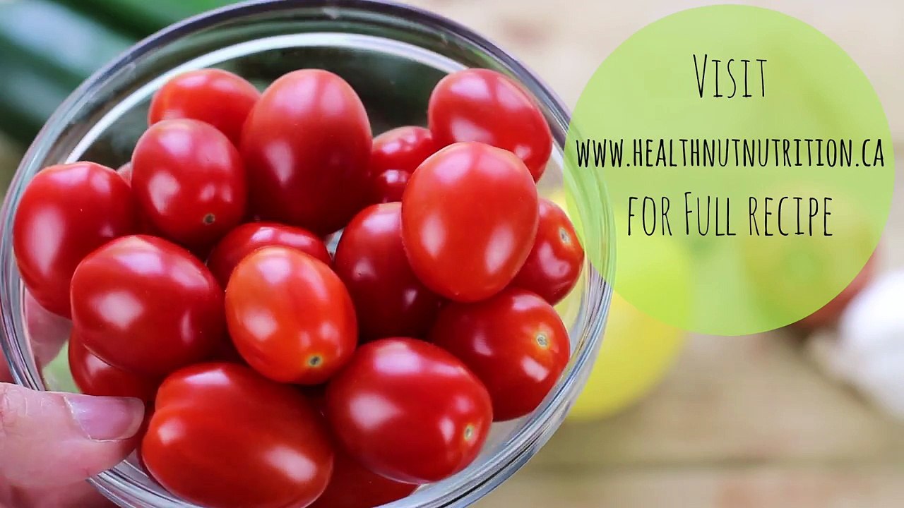 Creamy Avocado Zucchini Pasta | Healthy Summer Recipes