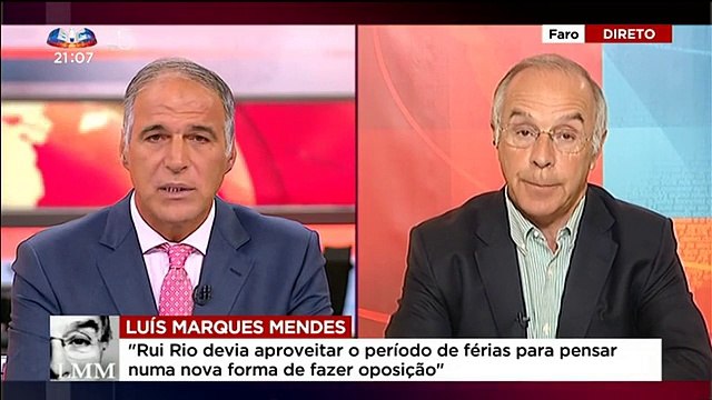 Acho que vai perder o PSD, o centro-direita e o próprio Santana Lopes