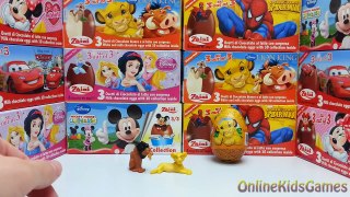 Surprise Eggs Opening Lion King Toys For Kids