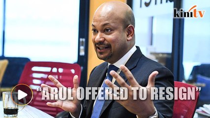 Arul Kanda offered to resign in 2016