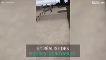 Un skateur aveugle réalise d'incroyables figures