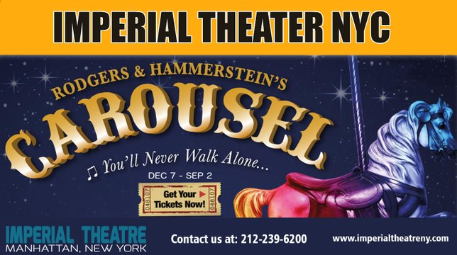 Imperial Theater Manhattan NYC | imperialtheatreny.com | Contact: General Information: 212-239-6200