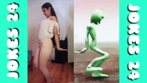 Dame Tu Cosita Challenge Girl Green Alien DanceEl Chombo Dame Tu Cosita Official Video Ultra Music.Enjoy it!