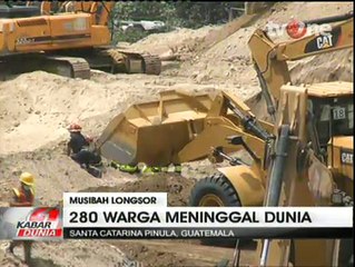 Upaya Perbaikan Pasca Longsor di Guatemala Terus Dilakukan