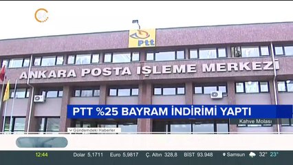 PTT %25 bayram indirimi yaptı