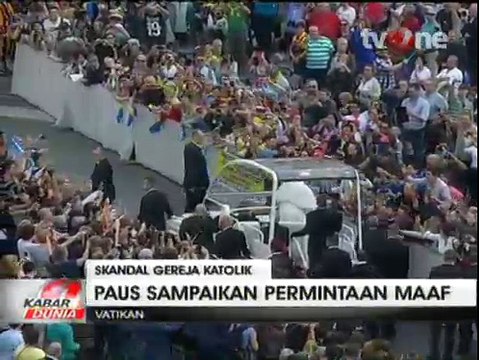 Paus Fransiskus Meminta Maaf Soal Skandal Vatikan dan Roma