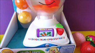 Fisher Price mix n learn blender toy video learn colors numbers names of fruits vegetables