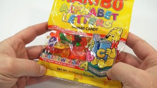 Haribo Alphabet Letters Gummi Candy Review