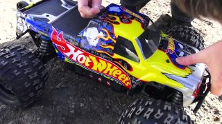RC ADVENTURES 6s Lipo HOT WHEELS HPi SAVAGE FLUX HP w/ FLM Kit Monster Truck