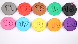 Learn Numbers | 11 To 20 | Learn To Count With Play Doh | 123 | Numbers For Kids | Prescho