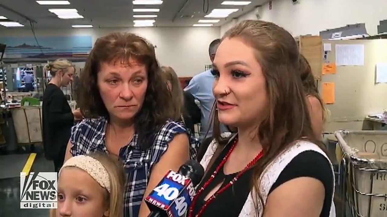California girl says 'hero' postal worker rescued her from w