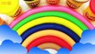 Beautiful Rainbow Lets make with Play Doh