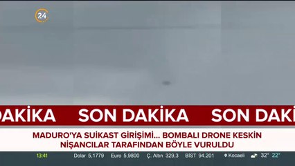 Maduro'ya suikast girişiminden yeni görüntüler