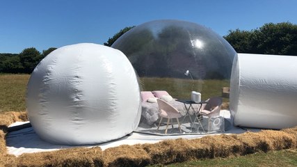 Insolite : une chambre bulle dans le Cotentin