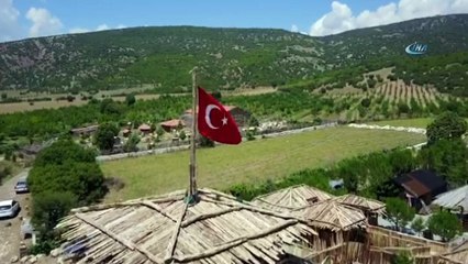 Lisinia Doğal Yaşam Merkezi havadan böyle görüntülendi