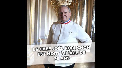 Le pape de la gastronomie française Joël Robuchon est mort