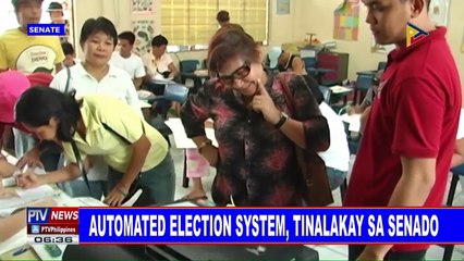 #PTVNEWS: Automated election system, tinalakay sa Senado