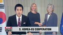 Top diplomats of S. Korea, EU discuss economic, N. Korea issues