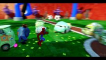 Мультик игра для детей Супергерой Человек Паук и Тачки Машинки Дисней Superhero Spiderman