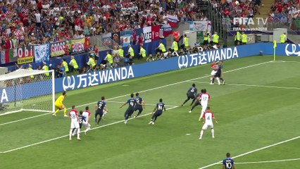 Ivan PERISIC Goal – France v Croatia - 2018 FIFA World Cup™ FINAL -  sports synthesis