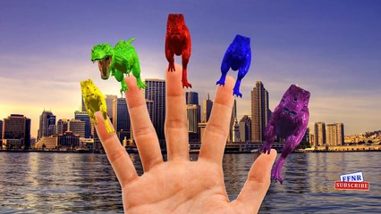 Colors Dinosaurs King kong Lion Finger Family | Colors Elephant Daddy Finger Family Rhymes