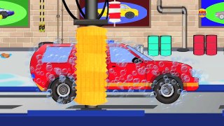 Fire Chief Car | Car Wash | Video for Kids & Toddlers